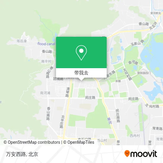 万安西路地图
