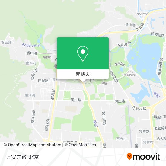 万安东路地图