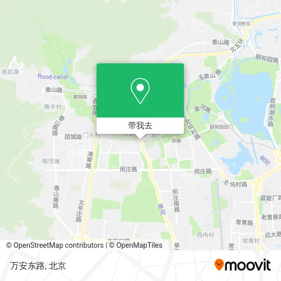万安东路地图