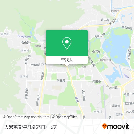 万安东路/旱河路(路口)地图