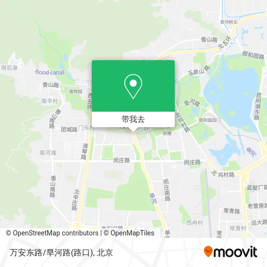 万安东路/旱河路(路口)地图
