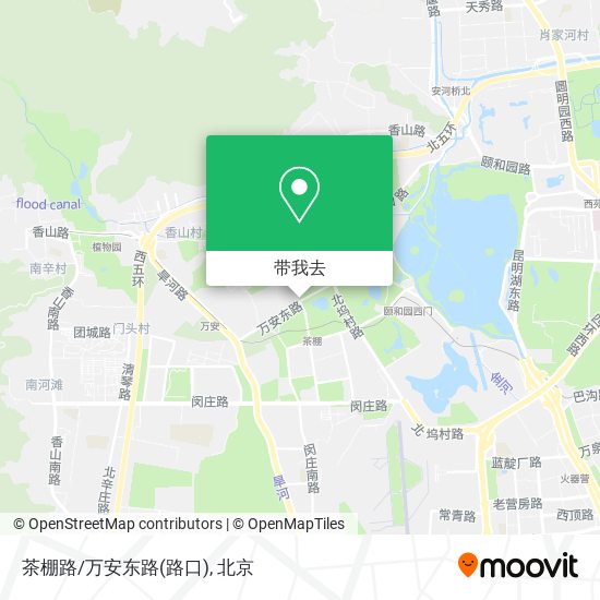 茶棚路/万安东路(路口)地图