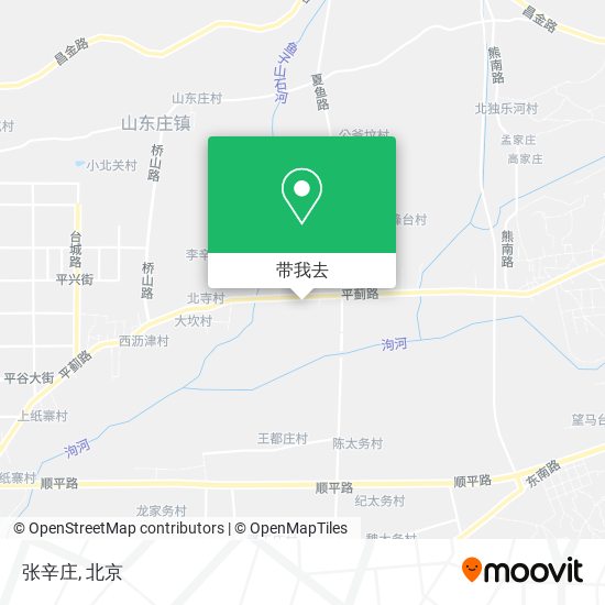 张辛庄地图