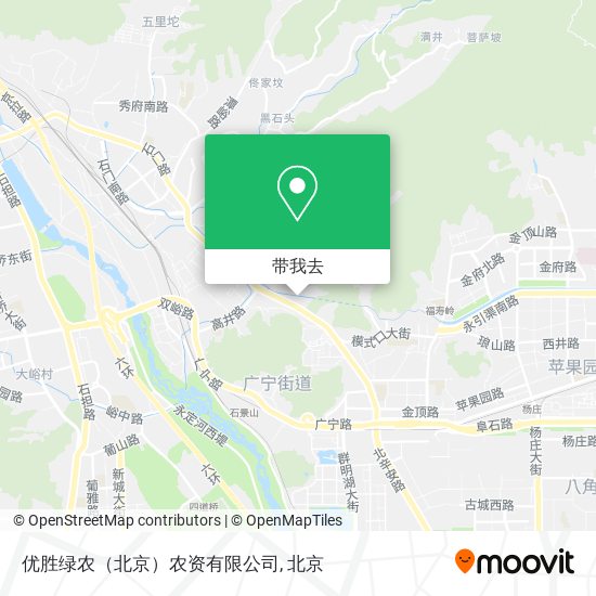 优胜绿农（北京）农资有限公司地图