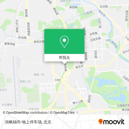 润枫锦尚-地上停车场地图