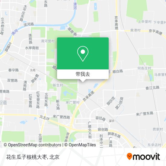 花生瓜子核桃大枣地图