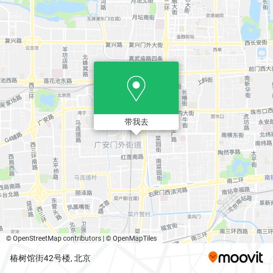 椿树馆街42号楼地图
