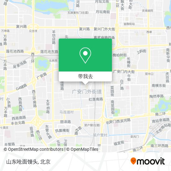 山东呛面馒头地图