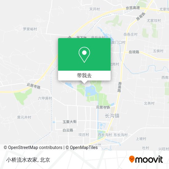 小桥流水农家地图