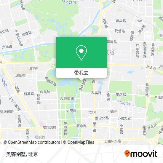 奥森别墅地图