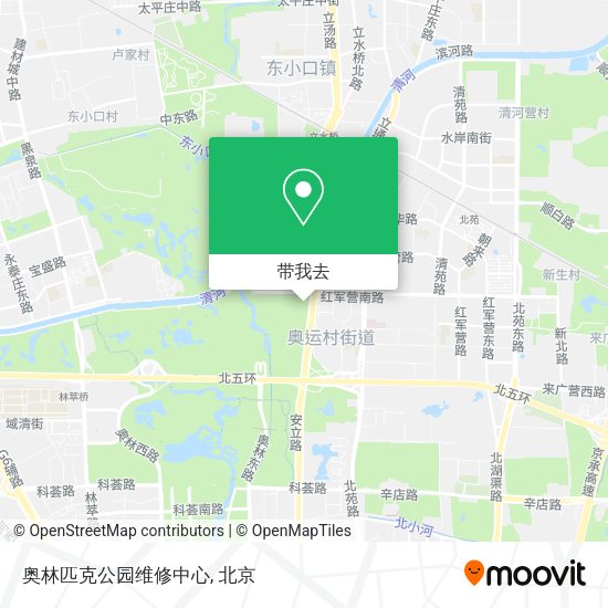 奥林匹克公园维修中心地图
