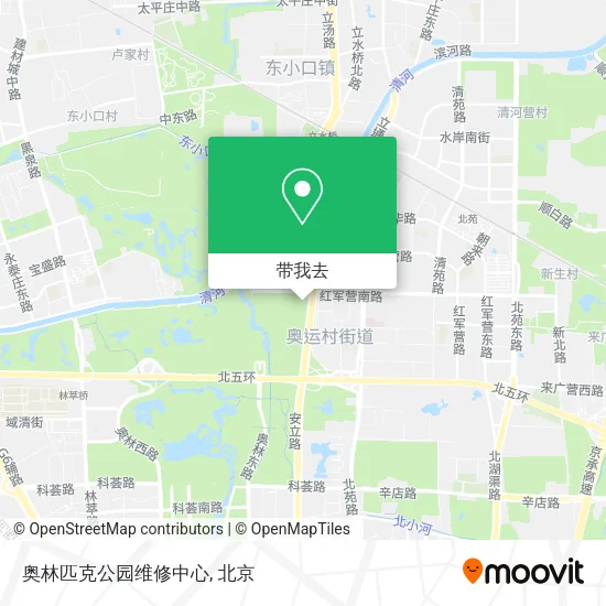 奥林匹克公园维修中心地图