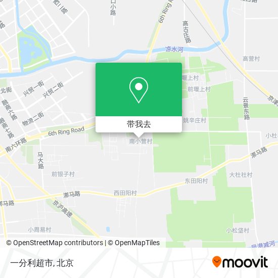 一分利超市地图