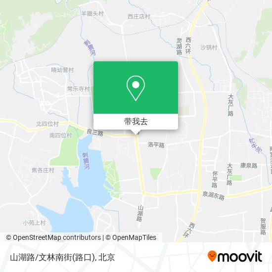 山湖路/文林南街(路口)地图
