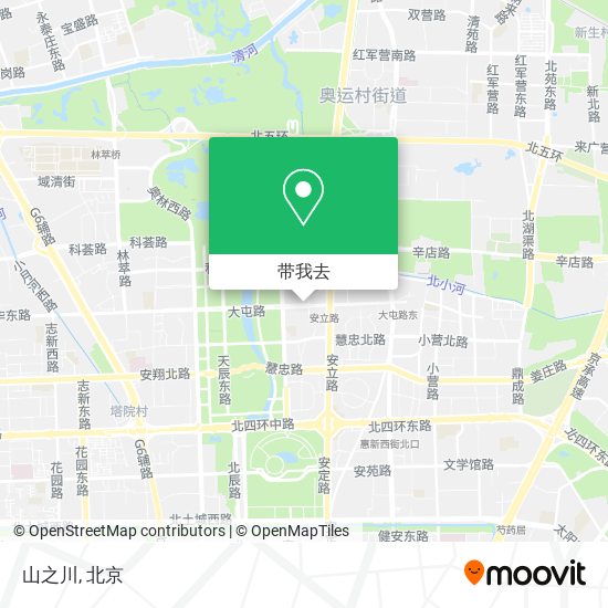 山之川地图