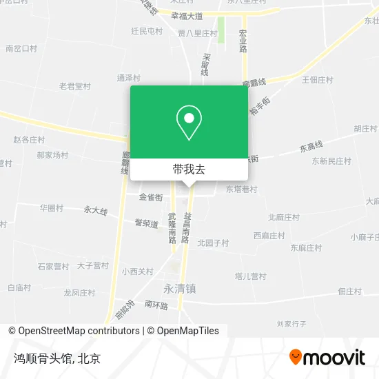 鸿顺骨头馆地图