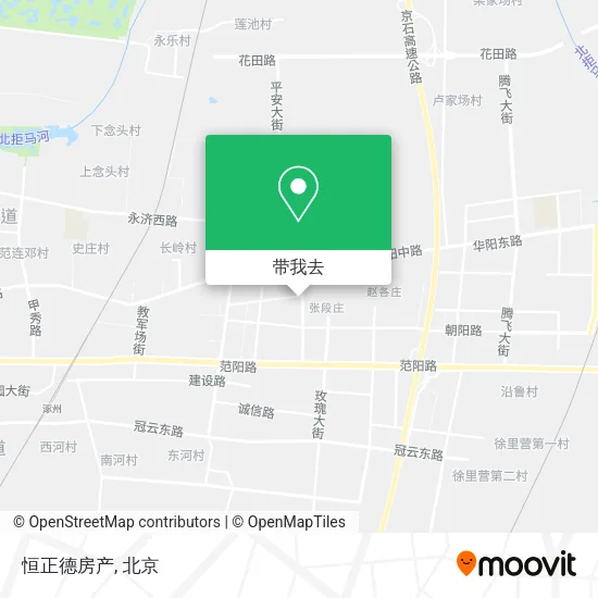 恒正德房产地图