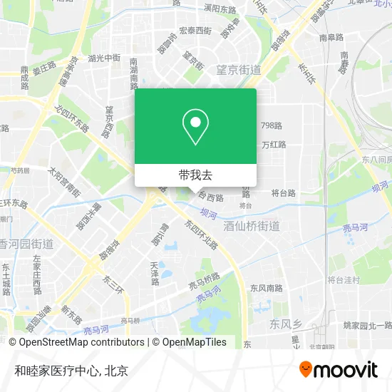 和睦家医疗中心地图