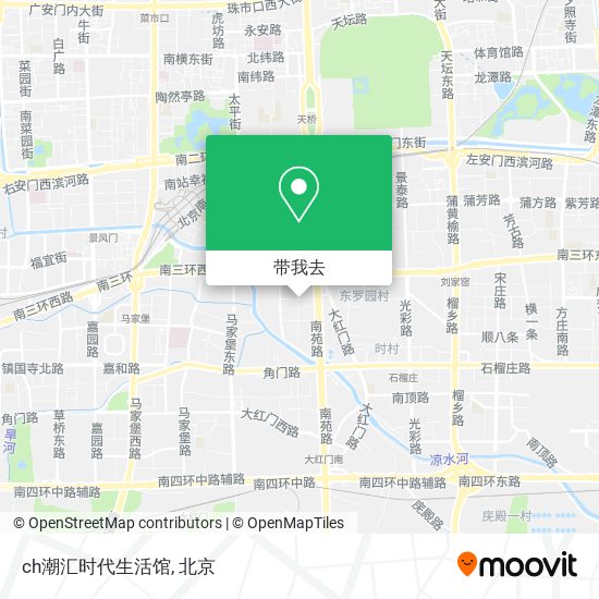ch潮汇时代生活馆地图