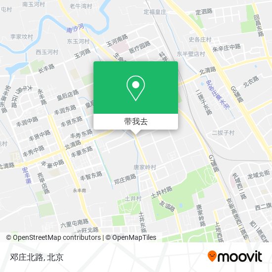 邓庄北路地图