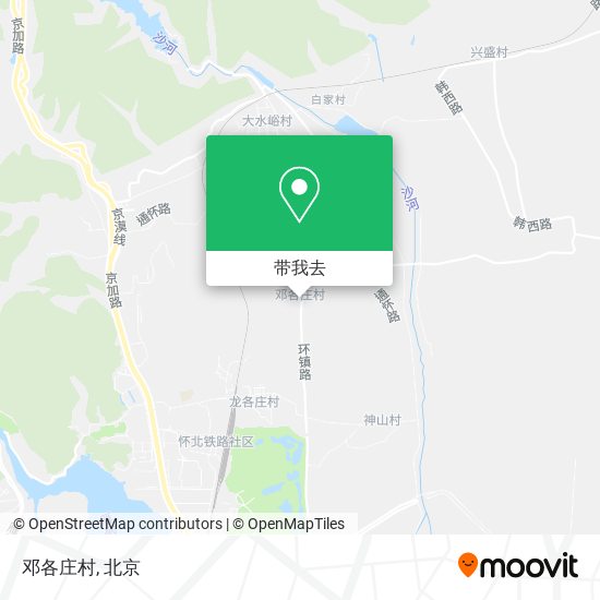 邓各庄村地图