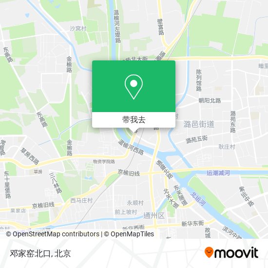 邓家窑北口地图