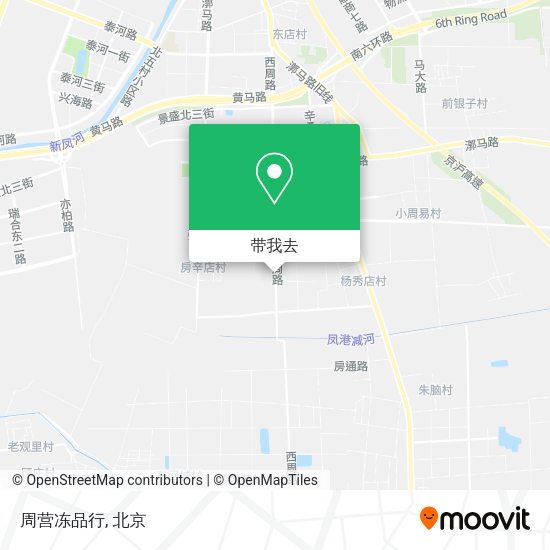 周营冻品行地图