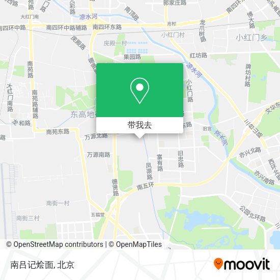南吕记烩面地图