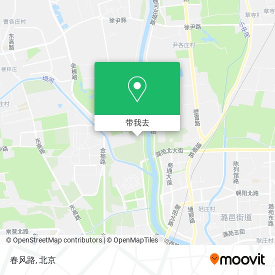 春风路地图