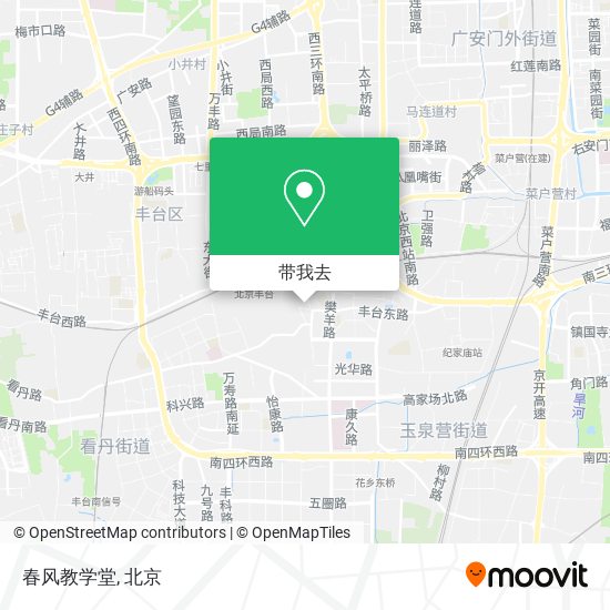 春风教学堂地图
