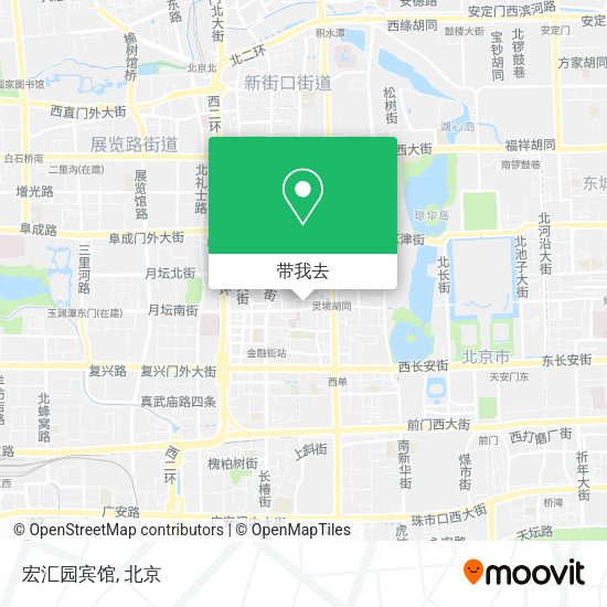 宏汇园宾馆地图