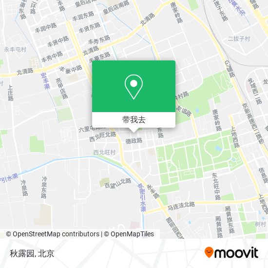 秋露园地图
