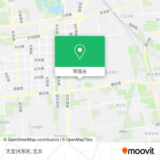 天堂河东区地图