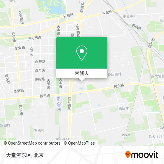 天堂河东区地图