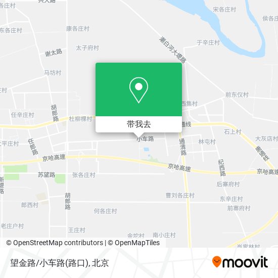 望金路/小车路(路口)地图