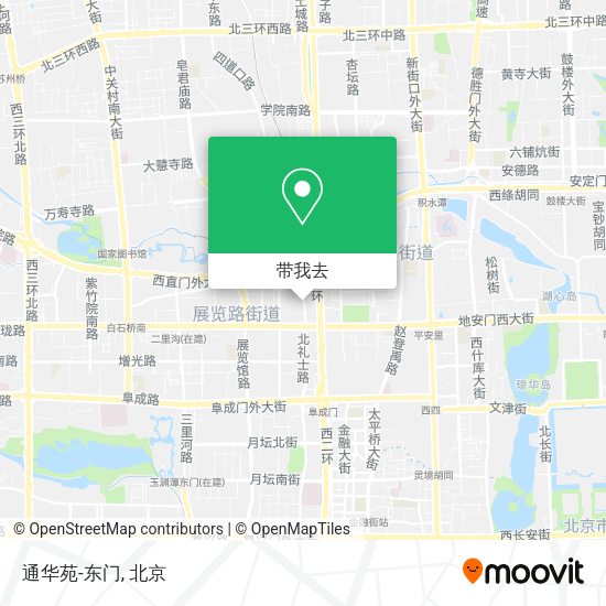 通华苑-东门地图