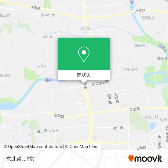 东北路地图