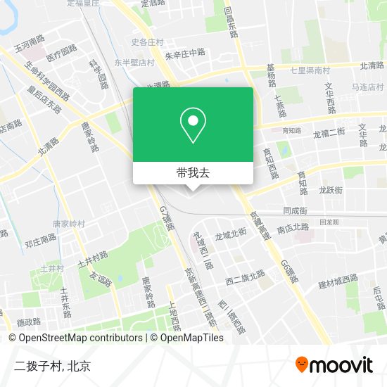 二拨子村地图