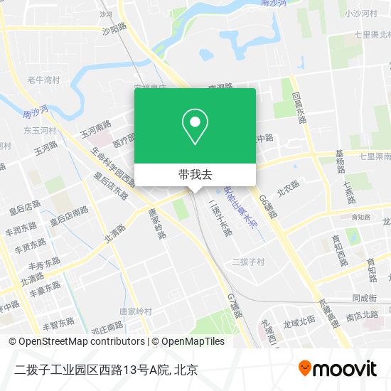 二拨子工业园区西路13号A院地图