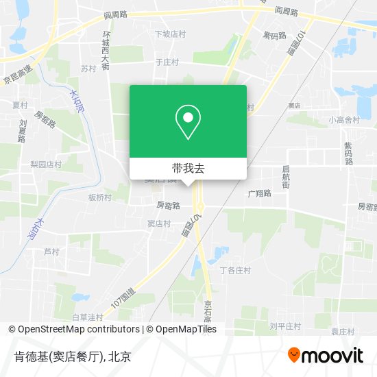 肯德基(窦店餐厅)地图