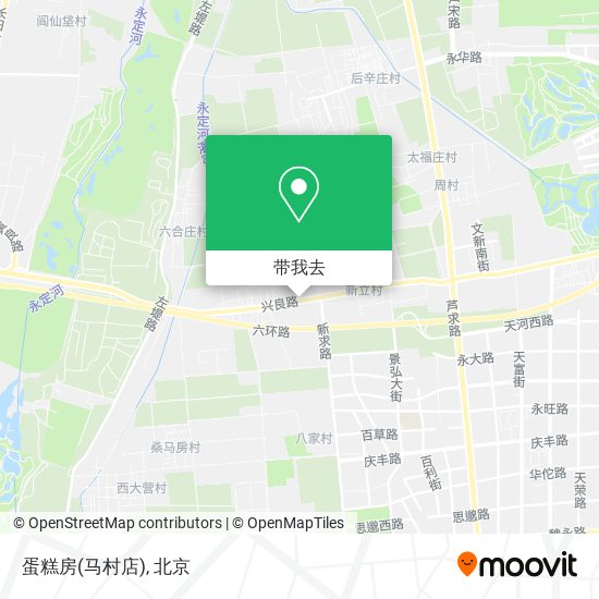 蛋糕房(马村店)地图
