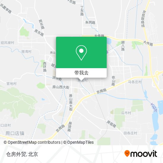 仓房外贸地图