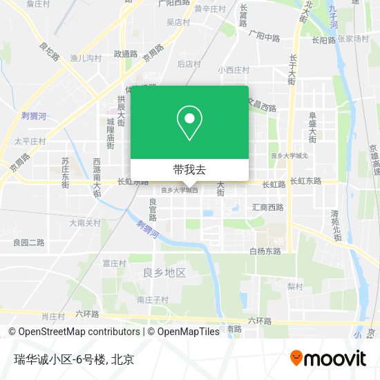 瑞华诚小区-6号楼地图