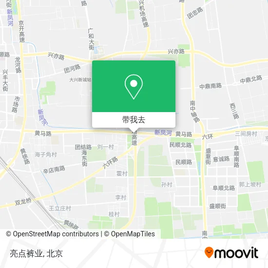 亮点裤业地图