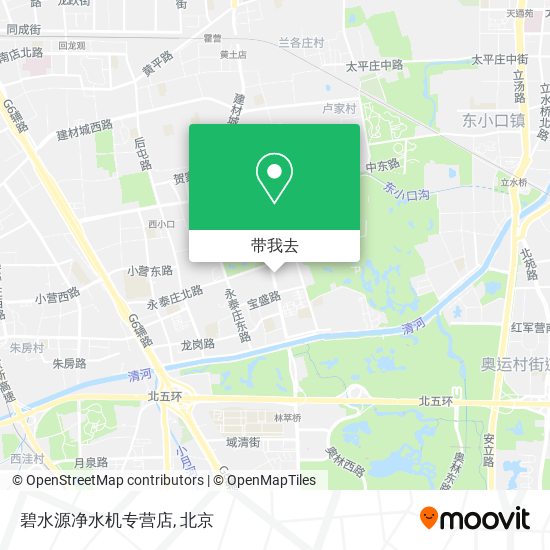 碧水源净水机专营店地图