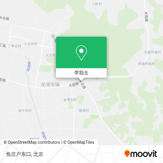 焦庄户东口地图