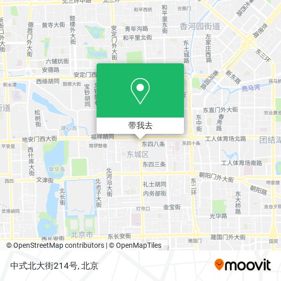 中式北大街214号地图