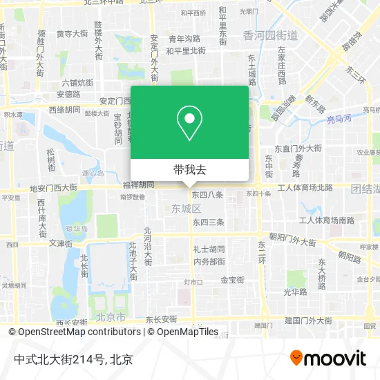 中式北大街214号地图