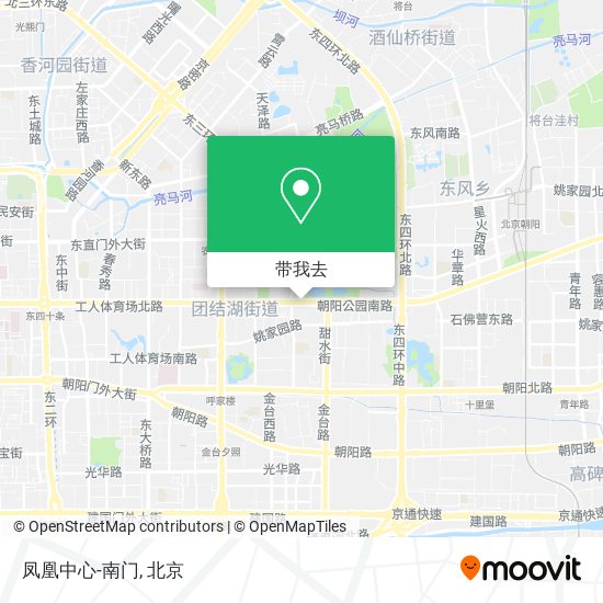 凤凰中心-南门地图