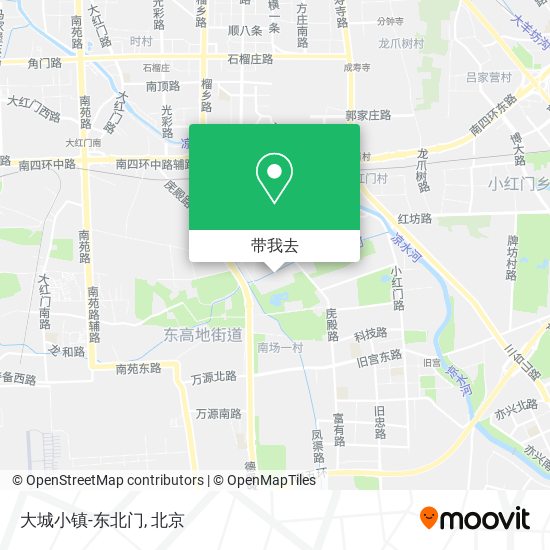 大城小镇-东北门地图